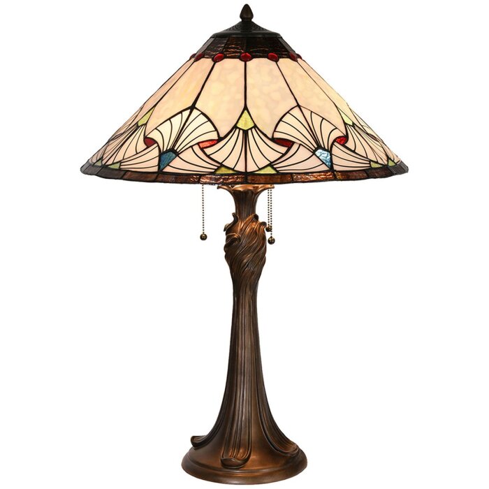 Stolní lampa Tiffany Ø 51x78 cm vícebarevná 5LL-5394