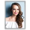 Kovový fotorámeček Silvia 15x20 cm stříbrný lesklý