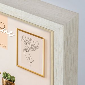 ZEP MDF dřevěný rám Zara C 13x18 cm VZ857C přírodní vzhled normální sklo