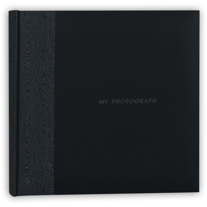 ZEP Fotoalbum Luis černé 24x24 cm 40 bílých stran