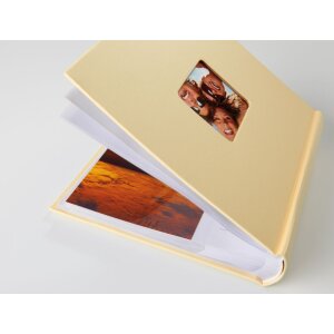 Walther zasouvací album Fun 200 fotografií 13x18 cm krémové s popisovacími poli