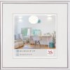 Plastový rámeček Walther New Lifestyle 13x13 cm stříbrný