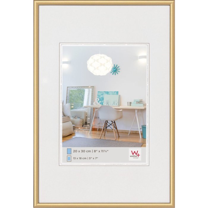Plastový rám New Lifestyle 61x91,5 cm zlatý