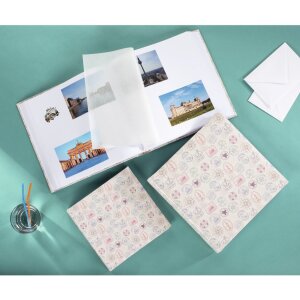 Hama jumbo fotoalbum Známky 30x30 cm 100 bílých stran