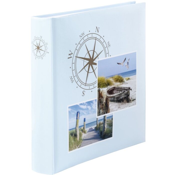 Hama Jumbo fotoalbum Kompas 30x30 cm 100 bílých stran