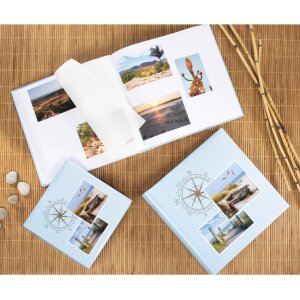 Hama Jumbo fotoalbum Kompas 30x30 cm 100 bílých stran
