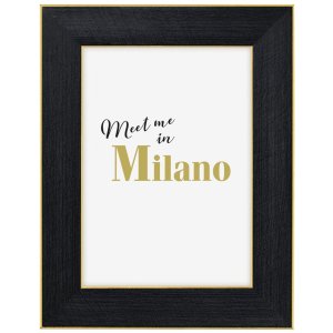 Rámeček na fotografie Milano 13x18 cm černý