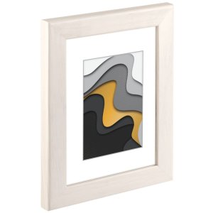 Dřevěný rám Hama Vigo 21x30 cm bílý