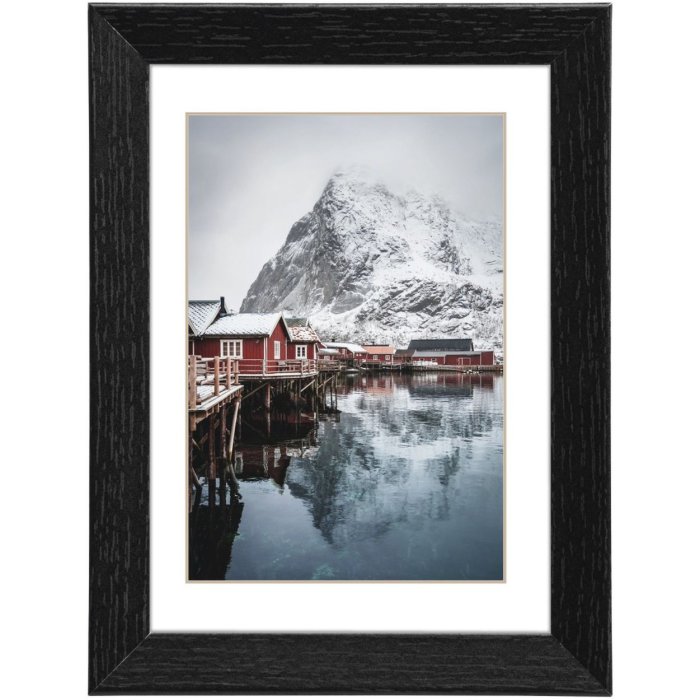 Dřevěný rám Oslo 20x30 cm černý
