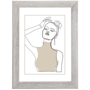 Dřevěný rám Copenhagen 40x50 cm taupe