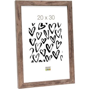 Deknudt dřevěný rám S45RH3AR hnědé antireflexní sklo 10x15 až 50x60 cm