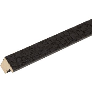 Dřevěný rám S45RL černý a šedý
