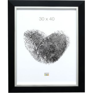 Plastový rám S41N černý 15x15 cm sklo Premium