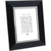 Plastový rám S41N černý 15x15 cm sklo Premium