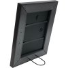 Plastový rám S41N mahagon 13x18 cm sklo Premium