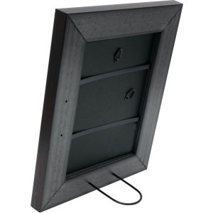 Plastový rám S41N mahagon 40x50 cm sklo premium