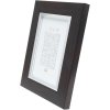 Plastový rám S41N mahagon 40x50 cm sklo premium