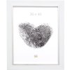 Plastový rám S41N bílý 13x18 cm sklo Premium