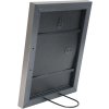 Plastový rám S41VD1 stříbrný 10x15 cm antireflexní sklo