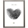 Plastový rám S41VD1 stříbrný 10x15 cm antireflexní sklo