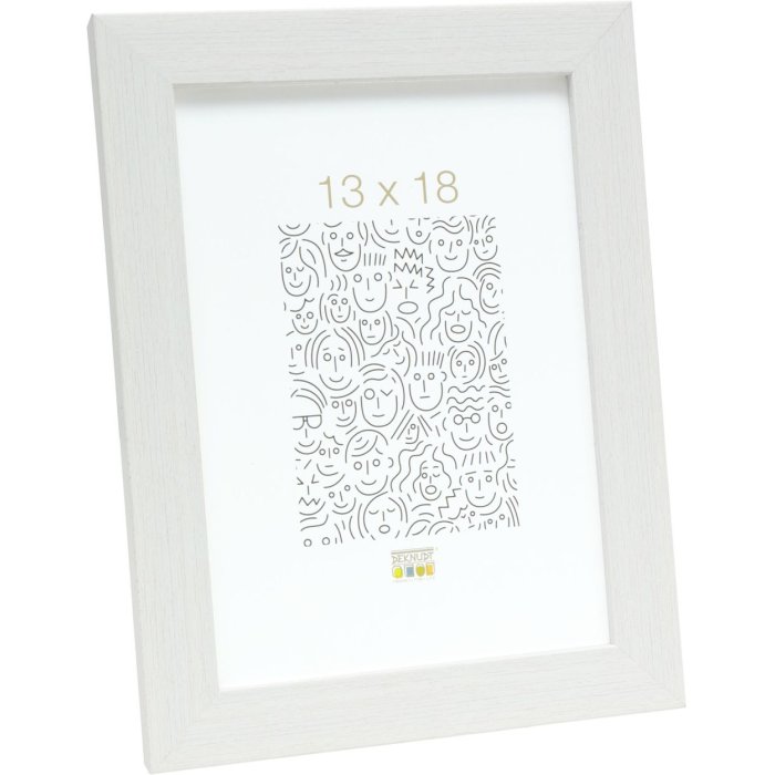 Plastový rám Deknudt S41VF1 bílý 20x30 cm antireflexní sklo