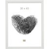 Plastový rám Deknudt S41VF1 bílý 20x30 cm antireflexní sklo
