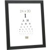 Plastový rám S41VH2 černý 30x40 cm antireflexní sklo