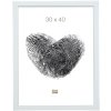 Plastový rám S41VK bílý 30x40 cm sklo Premium