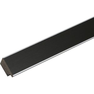 Plastový rám S41VK černý 20x20 cm prémiové sklo