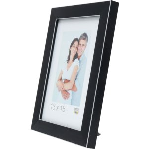 Plastový rám S41VK černý 20x20 cm prémiové sklo