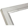 Dřevěný rám S42L stříbrný 10x15 cm sklo premium