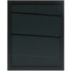 Dřevěný rám S42L stříbrný 10x15 cm sklo premium