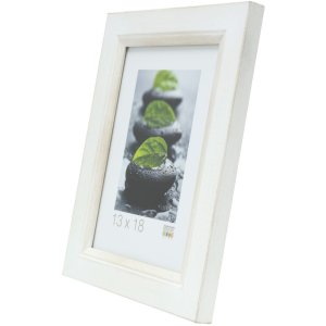 Deknudt dřevěný rám S42L bílý 24x30 cm prémiové sklo