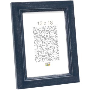 Deknudt dřevěný rám S42L modrý 13x18...