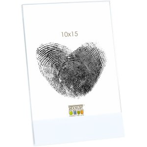 Držák na fotografie S58SG bílý 10x15 cm