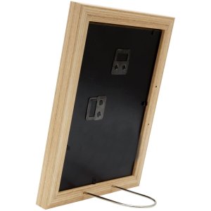 Dřevěný rám S66KH1 přírodní 30x30 cm s paspartou