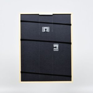 Efektní rám z masivního dřeva profil 20 stříbrný 10x10 cm normální sklo