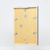 Efektní dřevěný rám profil 35 antracit 10x10 cm normální sklo