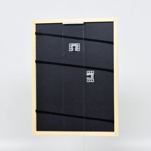 Efektní dřevěný rám profil 32 zelený 10x10 cm normální sklo