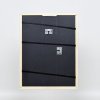 Efektní dřevěný rám profil 32 šedomodrý 10x10 cm normální sklo