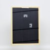Efektní dřevěný rám profil 89 zelený 10x10 cm normální sklo