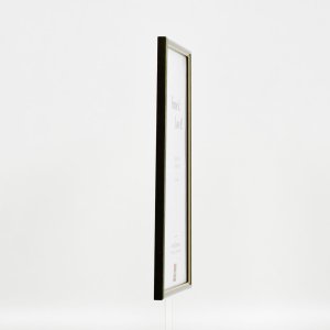 Efektní dřevěný rám profil 23 zelený 10x10 cm muzejní sklo