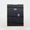 Efektní dřevěný rám profil 23 zelený 10x10 cm muzejní sklo