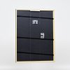 Efektní dřevěný rám profil 23 zelený 10x10 cm muzejní sklo