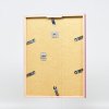 Efektní dřevěný rám profil 35 červený 10x10 cm muzejní sklo