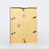 Efektní dřevěný rám profil 35 červený 10x10 cm muzejní sklo