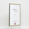 Efektní rám z masivního dřeva profil 25 zelený 10x10 cm akrylové sklo