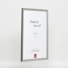 Efektní rám z masivního dřeva profil 25 modrý 10x10 cm muzejní sklo