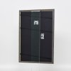 Efektní rám z masivního dřeva profil 25 zelený 10x10 cm muzejní sklo