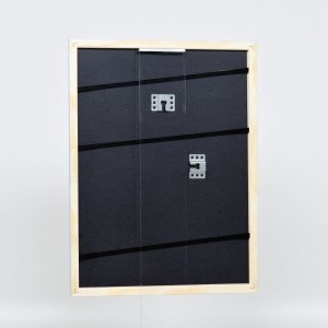Efektní dřevěný rám profil 32 modrý 10x10 cm muzejní sklo